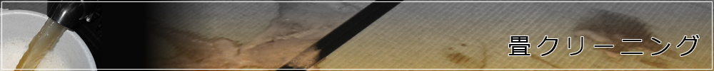 畳クリーニング
